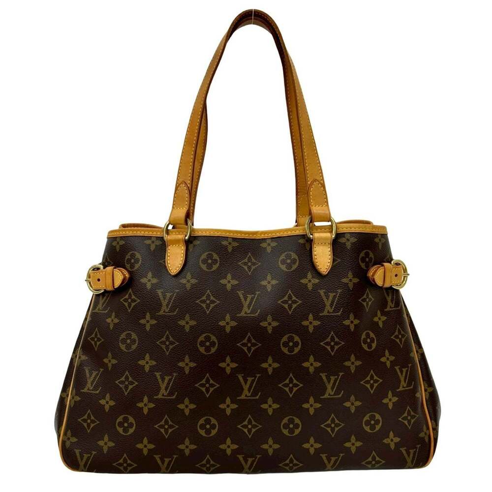 LOUIS VUITTON Brown Monogram Leather Tote Bag - Picture 1 of 10